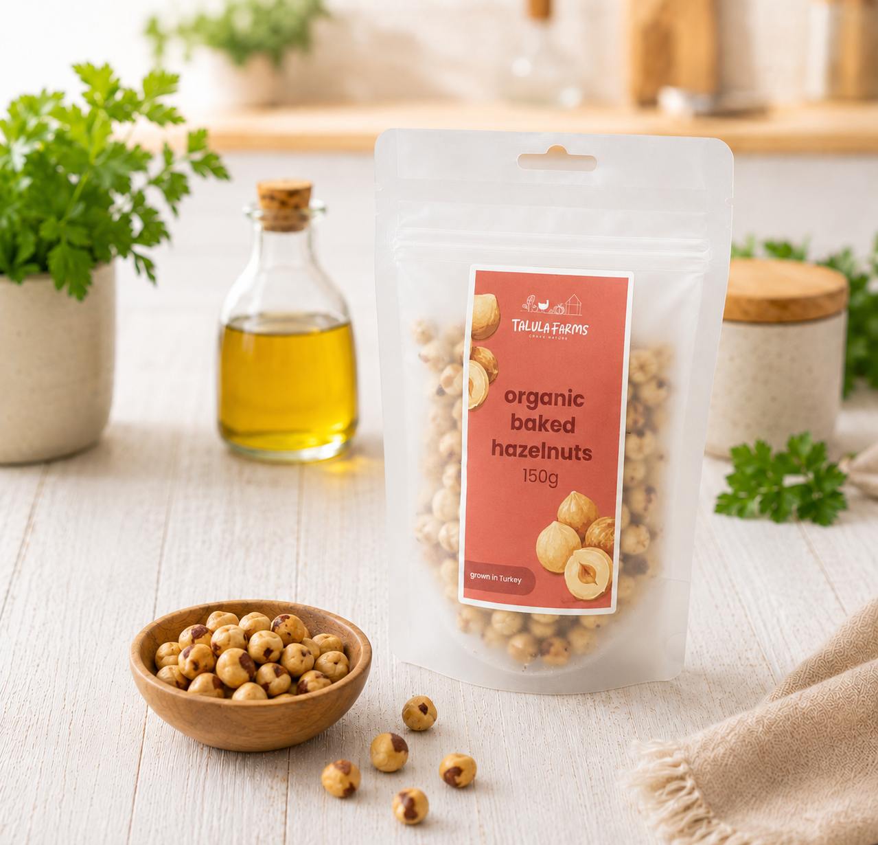 Talula Farms Baked Organic Hazelnuts 🌿🛒