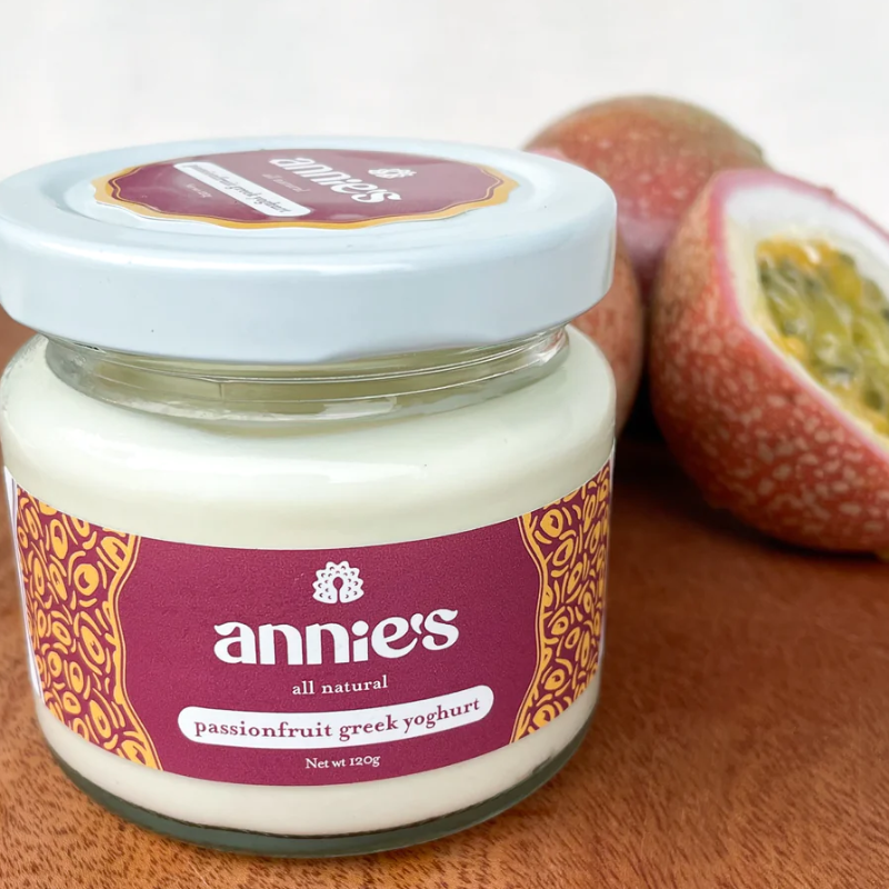 Passion Fruit Yoghurt Jar