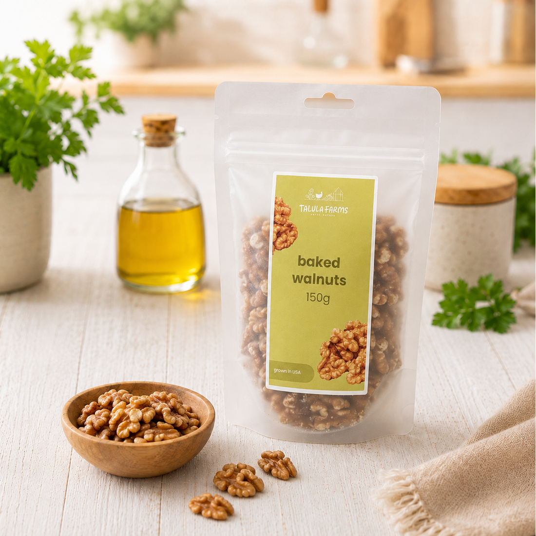 Talula Farms Baked Natural Walnuts