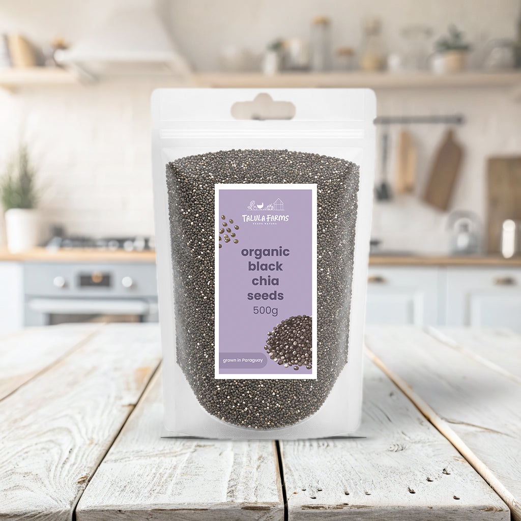Talula Farms Organic Black Chia Seeds 🌿🛒