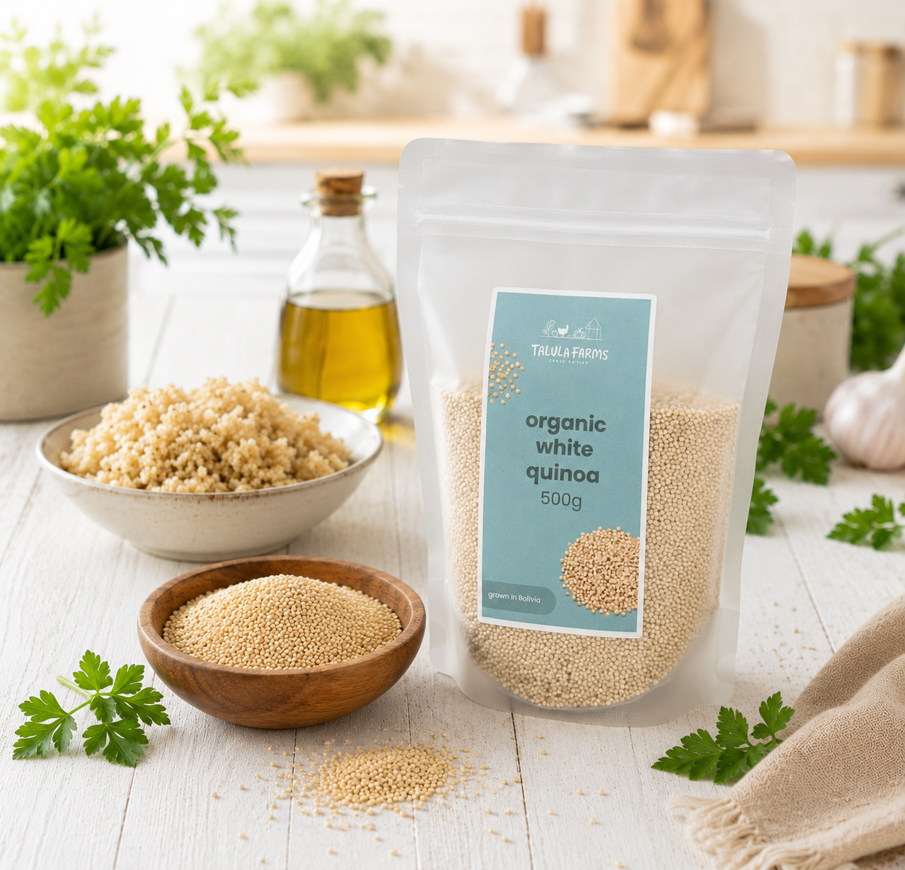 Talula Farms Organic White Quinoa 🌿🛒