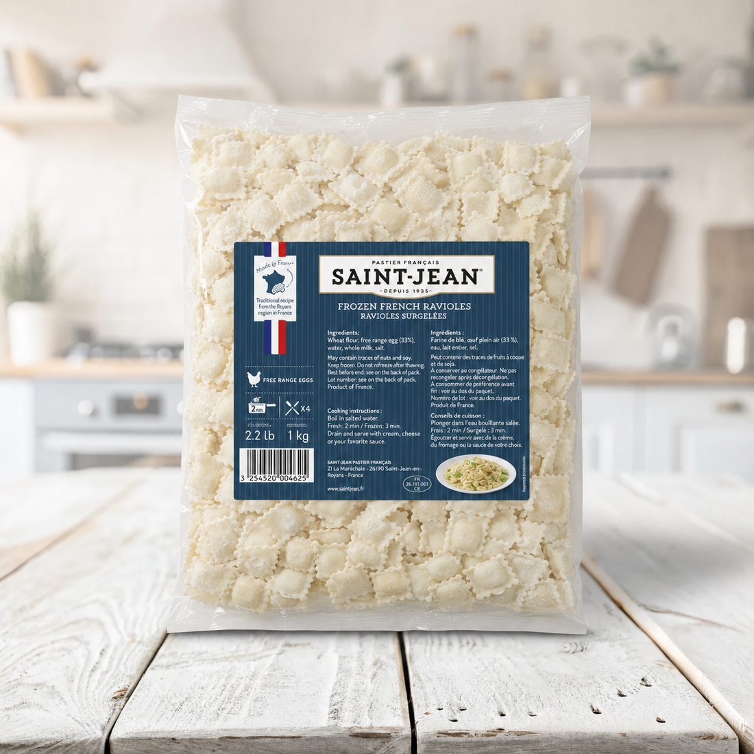 Ravioles de Royan, up to 7-12 servings