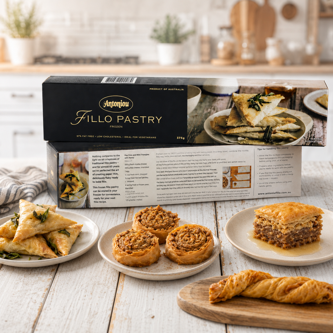 Antoniou Frozen Fillo Pastry