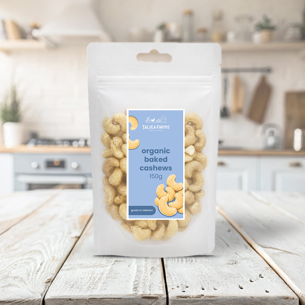 Talula Farms Baked Organic Cashews 🌿