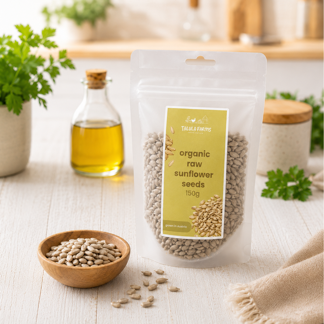 Talula Farms Raw Organic Sunflower Seeds 🌿