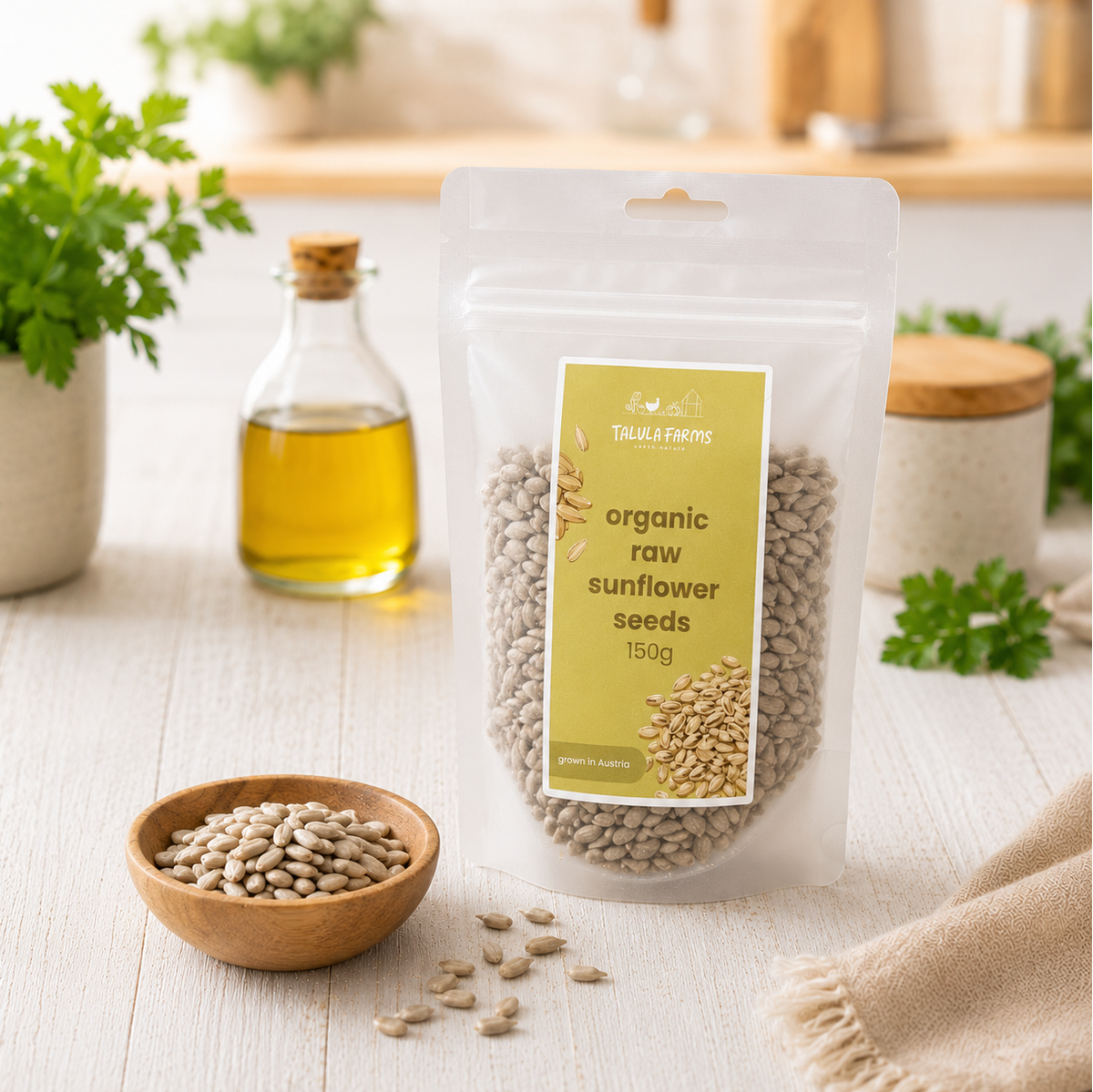 Talula Farms Raw Organic Sunflower Seeds 🌿