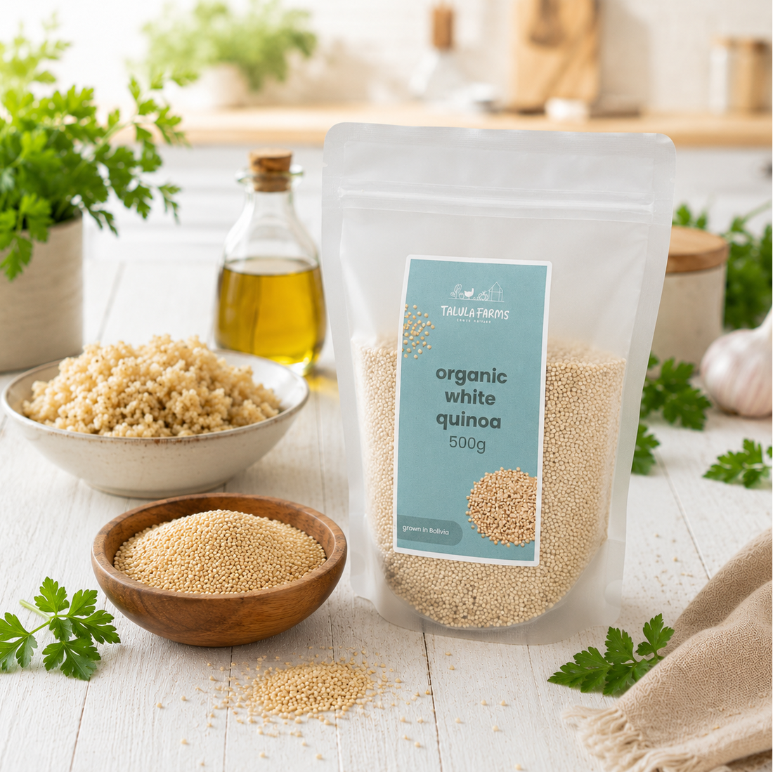 Talula Farms Organic White Quinoa 🌿