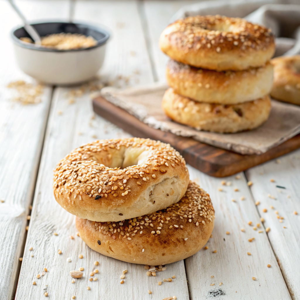 Sesame Bagels