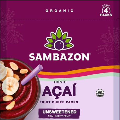 Organic Acai Superfruit Packs Unsweetened