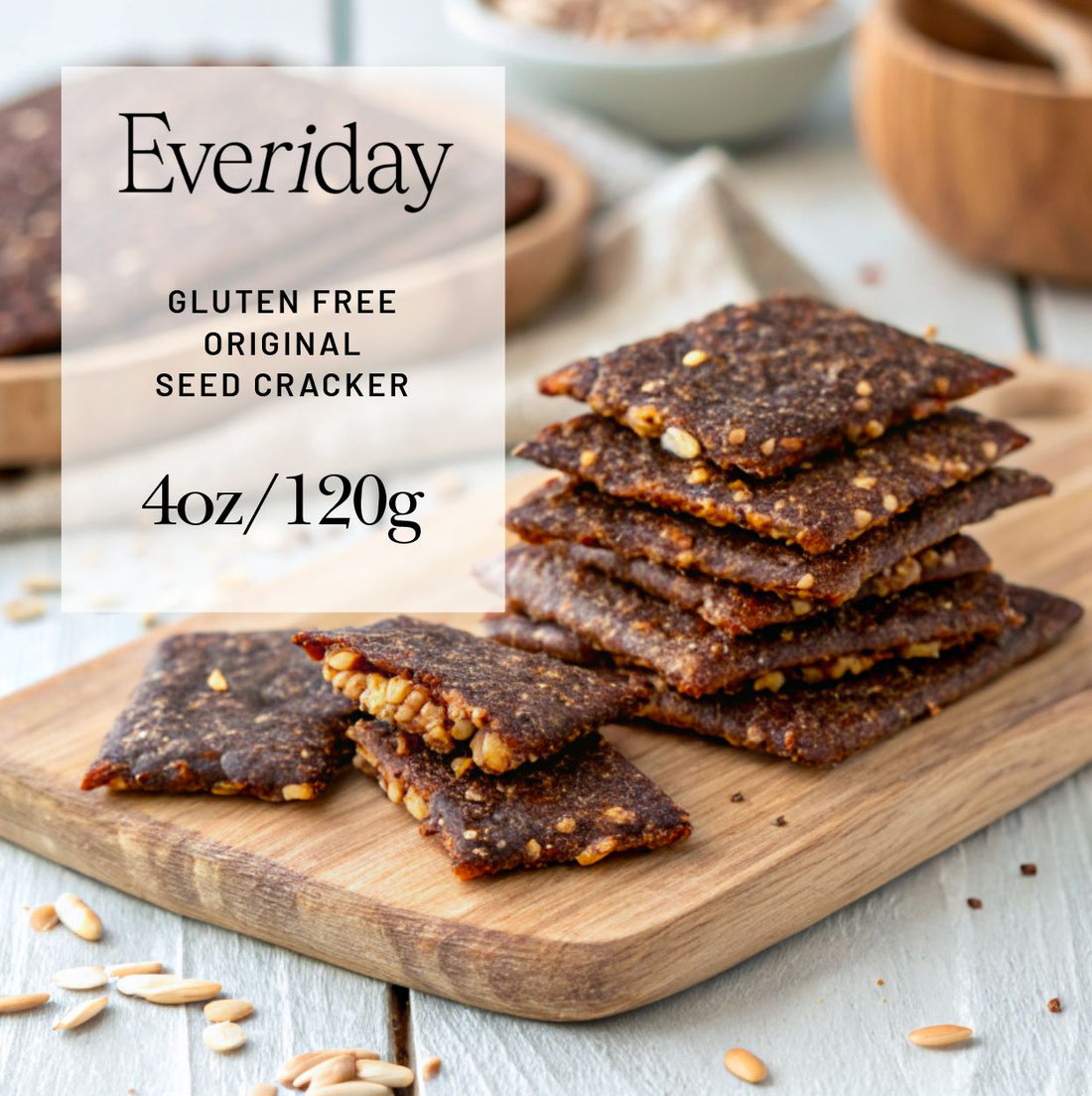 Grain Free Seed Crackers Original