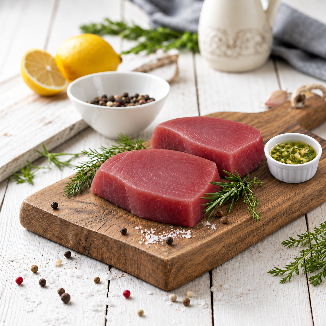 Wild-Caught Yellowfin Tuna Steak - Skin Off 👍 🛒